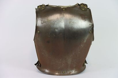 Cuirasse de troupe cuirassier modèle 1825.
Plastron...