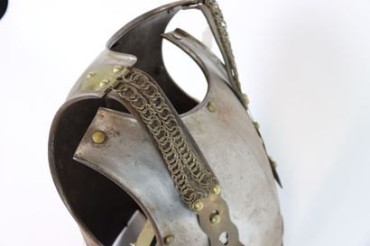 Cuirasse de troupe cuirassier modèle 1874.
Plastron...