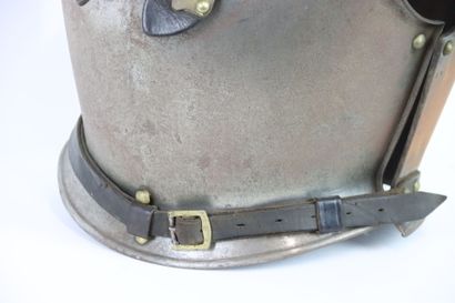 Cuirasse de troupe cuirassier modèle 1825.
Plastron...