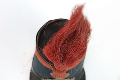 Shako troupe des douanes modèle 1848-52.
Fut...