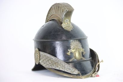 Casque de pompier époque Louis-Philippe....