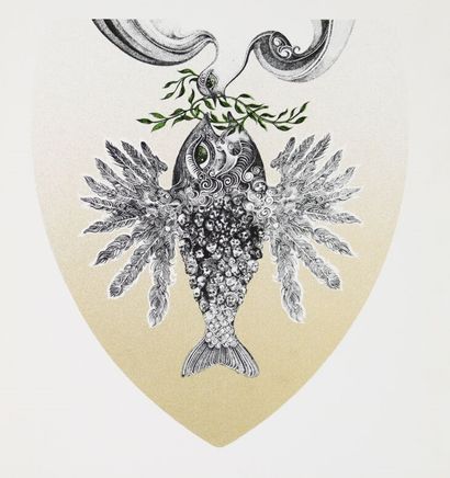 Roland GRÜNBERG (1933-2021) Atelier de. 
