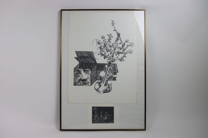 Roland GRÜNBERG (1933-2021) Atelier de.
L'Homme...