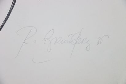 Roland GRÜNBERG (1933-2021) Atelier de. 
