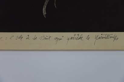 Roland GRÜNBERG (1933-2021) Atelier de. 
L'ode...