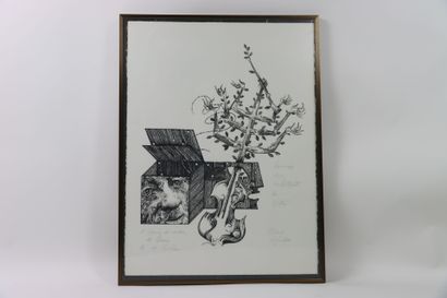Roland GRÜNBERG (1933-2021) Atelier de. 
L'Homme...