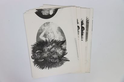Roland GRÜNBERG (1933-2021) Atelier de. 
Réunion...