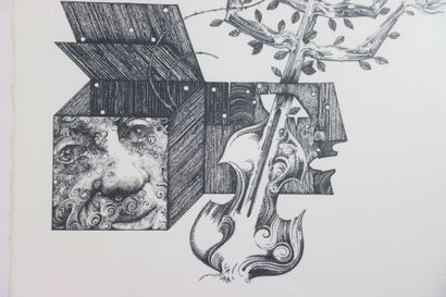 Roland GRÜNBERG (1933-2021) Atelier de.
L'Homme...