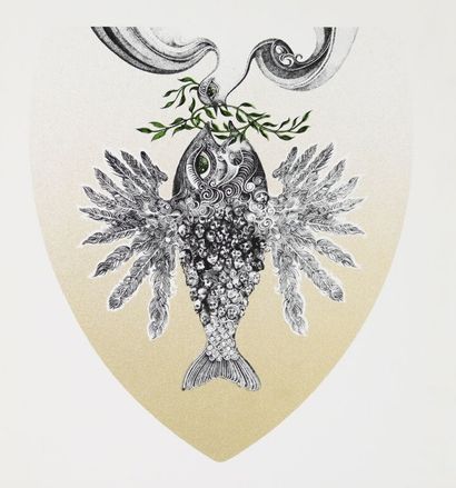 Roland GRÜNBERG (1933-2021) Atelier de. 
