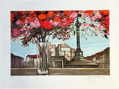 MICHEL-HENRY (1928-2016).
L'Opéra Bastille....