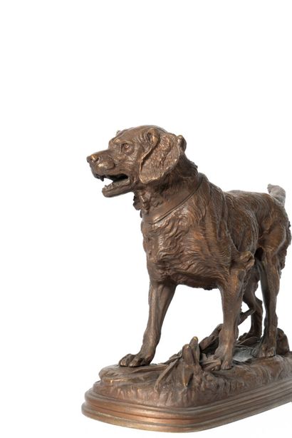 Edouard DELABRIÈRE (1829-1912). (D'après).
Chien...