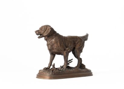 Edouard DELABRIÈRE (1829-1912). (D'après).
Chien...