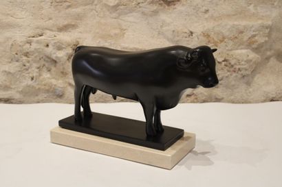 François POMPON (1855-1933) (d'après), 
Taureau,...