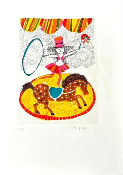 Judith BLEDSOE (1928-2013)
Lithographie originale...