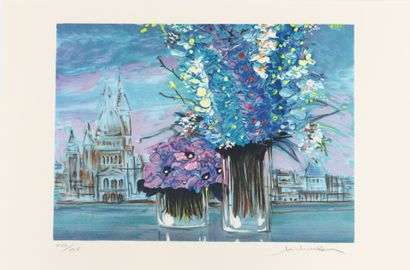 Michel HENRY (1928-2016)
Bouquets parisiens,...