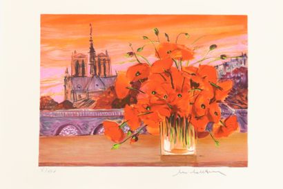 Michel HENRY (1928-2016)
Bouquets parisiens,...