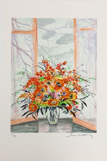 Michel HENRY (1928-2016)
Bouquet de la fenêtre,...
