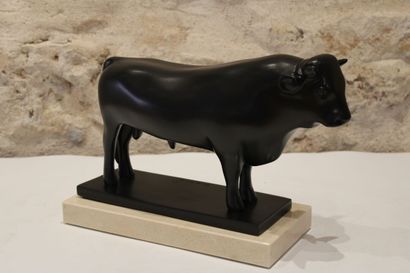 François POMPON (1855-1933) (d'après), 
Taureau,...
