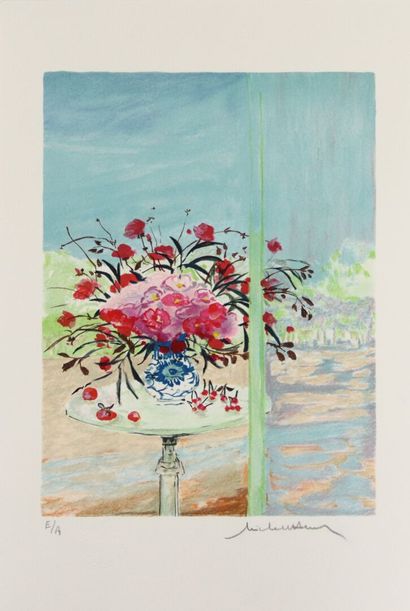Michel HENRY (1928-2016)
Bouquet de la fenêtre,...