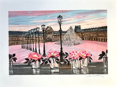 MICHEL-HENRY (1928-2016).
La Pyramide du...