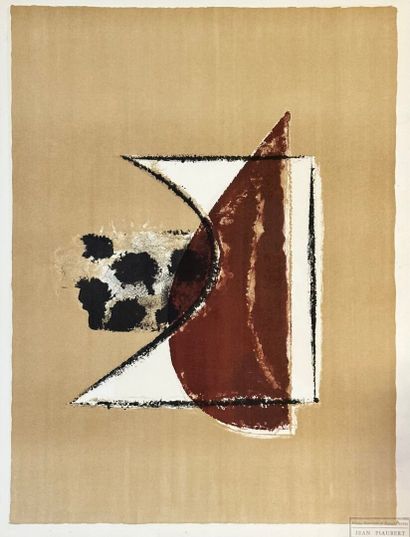 Jean PIAUBERT (1900-2002).
Lithographie originale,...