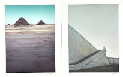 Alain LE FOLL (1934-1981)
Khéops, Kephren...