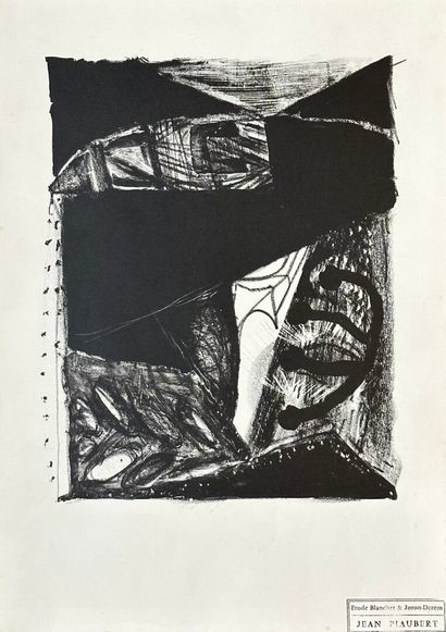 Jean PIAUBERT (1900-2002).
Lithographie originale,...