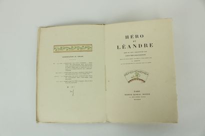 [FOURNIER] - ANONYME - Héro et Léandre. Paris,...
