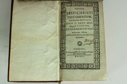- Novum Jesu-Christi testanum, vulgatae editionnis...