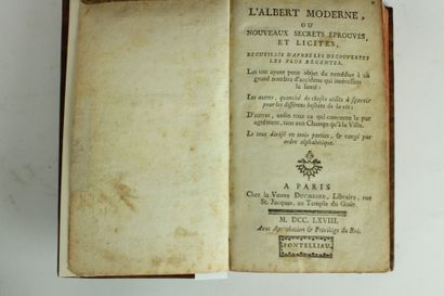 [ALLETZ (Pons-Augustin)] - L'Albert moderne...