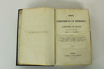 COLLECTIF - Choix de chroniques et mémoires...