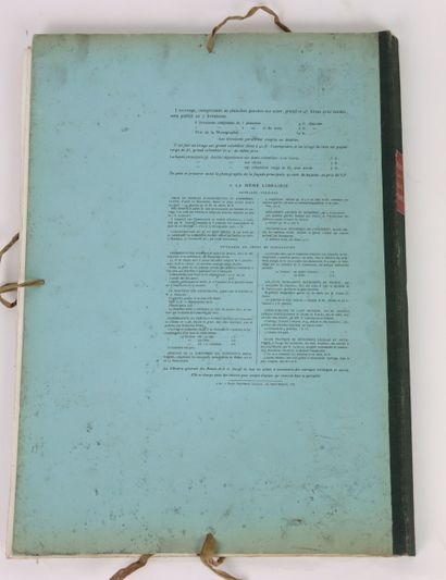 BALLU Théodore (1817-1885).
Paire de monographies...