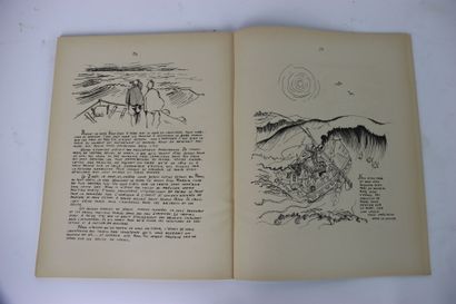 HESSELBERG (Erik). 
Les Compagnons du Kon-Tiki....