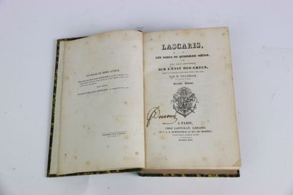 Réunion de trois livres, comprenant: 
- OEuvre...