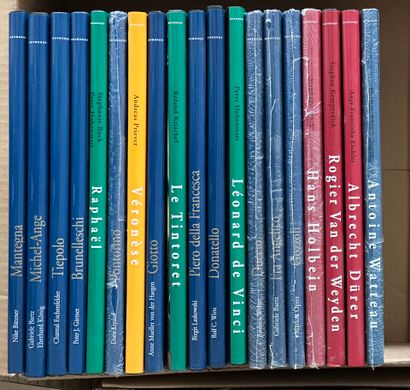 Könemann Éditeur. Maîtres de l'Art. 19 volumes....