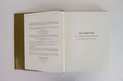 JOURDAN BARRY (Raymond). Les orfèvres de...