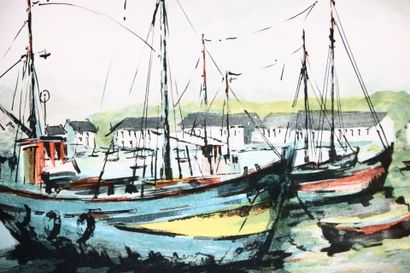 Jean-Pierre LAURENT (1920-?).
Deux lithographies...