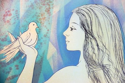 Marie Annick BENETON (1942).
Lithographie...