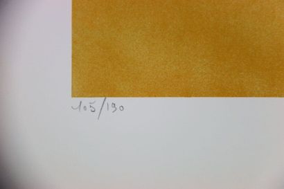 Jean HEINE (XXe).
Lithographie originale...
