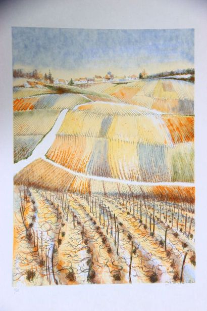 Aimé-Daniel STEINLEN (né en 1923).
Composition.
Lithographie...