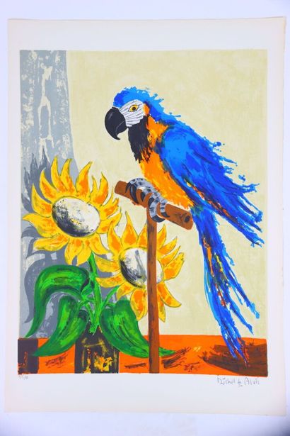 Michel de ALVIS (1936-2019).
Lithographie...