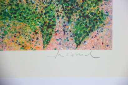École du XXe siècle.
Sans titre. 1958.
Lithographie...
