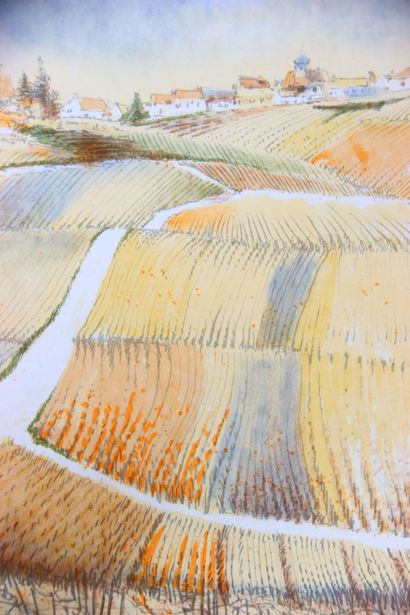 Aimé-Daniel STEINLEN (né en 1923).
Composition.
Lithographie...