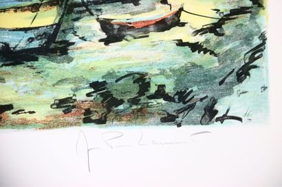 Jean-Pierre LAURENT (1920-?).
Deux lithographies...