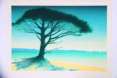 Daniel SCIORA (1945-2016).
Composition.
Lithographie...