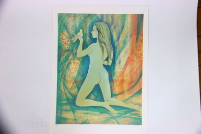 Marie Annick BENETON (1942).
Lithographie...