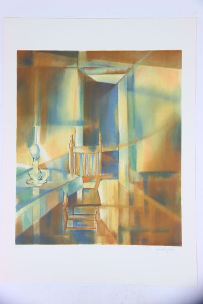 Françoise FABRY (XXe).
Lithographie originale...