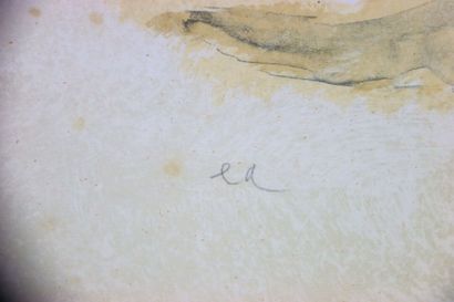 J. PETIT 
Lithographie originale signée
Dimensions...