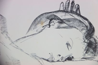Jacques CARDOT (XXe).
Sans titre. 1975.
Lithographie...