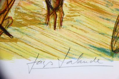Jacques LALANDE (1921-2003).
Lithographie...